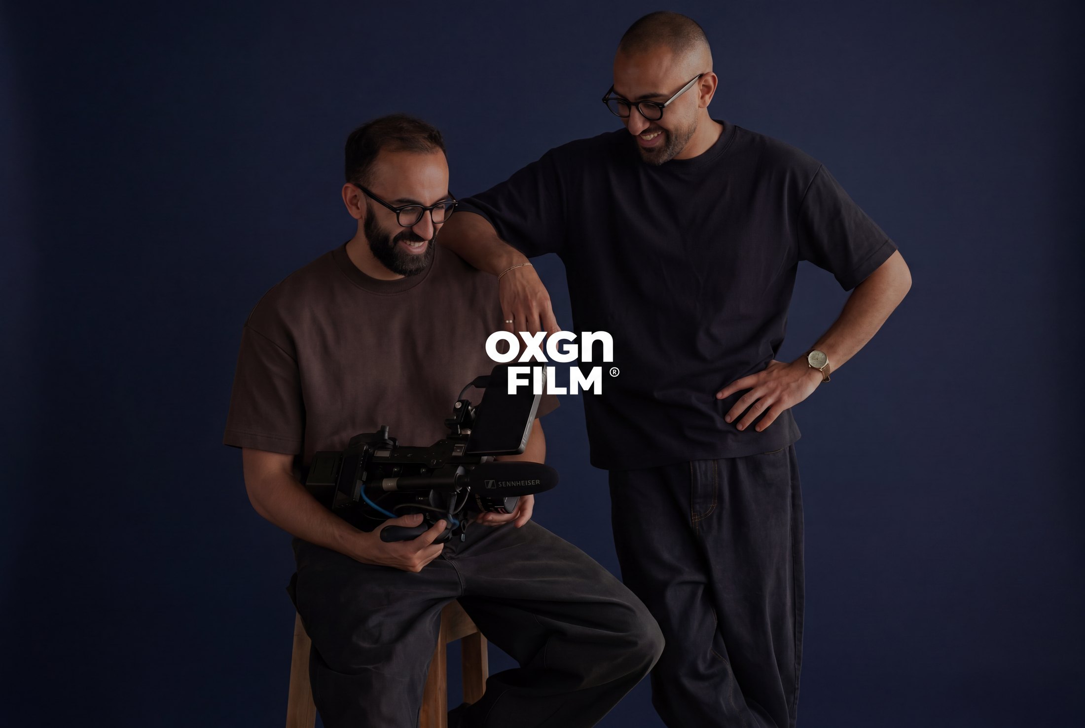 OXGN Film founders on set
